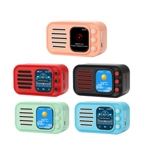 WS-501 5 Wát 1000mAh thông minh Màn hình cảm ứng không dây ngoài trời di động mini Đảng điện thoại di động sân khấu Loa máy tính FM Đài phát thanh với ứng dụng - Product Image 2