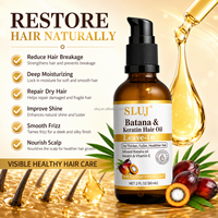 Essence de croissance capillaire 100% naturelle et biologique, formule végétalienne, huile de Batana, bloqueur de DHT, exclusivité transfrontalière, fortifiant et lissant