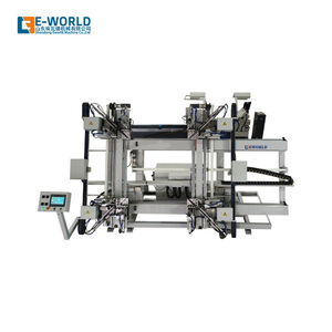Machine de soudage automatique à quatre coins pour fenêtres UPVC, équipement de soudage de cadres de fenêtres verticales en PVC, machine de fabrication de fenêtres - Product Image 1