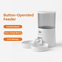 Comedero Inteligente para Mascotas FuturePets de 4L con Bloqueo Anti-Accidental, Grabación de Video, Control por Aplicación y Temporizador Remoto para Comida Seca
