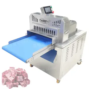 DARIBO QK500L Frozen Meat Cutting Processing Machine Chicken Cube Cutter for Factory