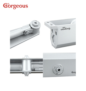 Thiết kế hiện đại hợp kim nhôm chống cháy cửa tự động gần hơn thủy lực có thể điều chỉnh và im lặng cho cửa 60kg-90kg - Product Image 4