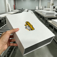 Caja de Cartón Rígido Blanca con Forma de Libro y Logotipo Plateado de Lujo, Cajas de Regalo Magnéticas Plegables con Inserto de Espuma EVA, Laminación Mate para Crema Facial