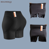 Culotte gainante non amovible avec coussinets rehausseurs de hanches, effet ventre plat et sculptant le corps