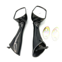 Rétroviseurs latéraux noirs pour Honda CBR 600 F2/F3 1991-1998 CBR900RR 1993-1997 CBR1000F VFR750F 800F accessoires de moto