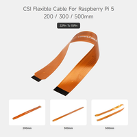 Cable flexible CSI FPC de 22 pines a 15 pines de 200 mm para conexión del módulo de cámara CSI de Raspberry Pi 5