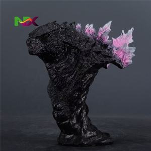 Statue de buste de Godzilla en trois formes, demi-corps, figurine de monstre de film, modèle de collection - Product Image 6