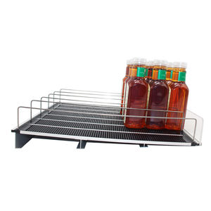 <span class=keywords><strong>Frigidaire</strong></span> Étagère latérale pour réfrigérateur Étagère de supermarché simple face robuste avec présentoir à rouleaux pour les petites choses - Product Image 2