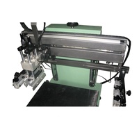 Machine d'impression sérigraphique pour sacs non tissés, de type bureau, avec table à vide pour sacs en film PVC, papier, plastique et tissu
