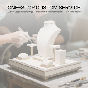 Support <span class=keywords><strong>de</strong></span> présentation <span class=keywords><strong>de</strong></span> bijoux <span class=keywords><strong>de</strong></span> luxe Mason, support <span class=keywords><strong>de</strong></span> présentation en PU, support <span class=keywords><strong>de</strong></span> présentation <span class=keywords><strong>de</strong></span> bijoux, magasin, bracelet, collier, bague, boucles d'oreilles, ensemble complet - Product Image 5