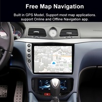 Écran tactile GPS de navigation Android QLED compatible CarPlay 12,1 pouces pour Maserati GranTurismo GT GTS MC GC 2007-2018, DSP, 128 Go, 1 an