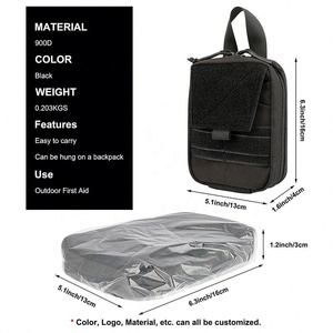 Sac médical Kit de survie d'urgence en plein air Pochette médicale Sac d'urgence de premiers soins - Product Image 2