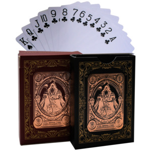 Naipes de papel de diseño personalizado con patrón de logotipo bordado para entretenimiento familiar a medida para el mercado <span class=keywords><strong>asiático</strong></span> - Product Image 6
