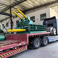 Presse à balles automatique pour le recyclage des déchets métalliques 125T avec une productivité élevée et un système hydraulique industriel fiable et stable