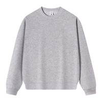 Manteau zippé à capuche unie avec col montant et épaules tombantes pour homme et femme, en coton chaud et coupe-vent, idéal pour l'hiver et les loisirs