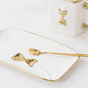 คุณภาพสูงเกรดสูงแก้วกาแฟเซรามิคถ้วยชาและจานรอง + ช้อนชา Latte ถ้วยคาปูชิโน่ถ้วยกระเป๋าถือรูปแก้ว - Product Image 2