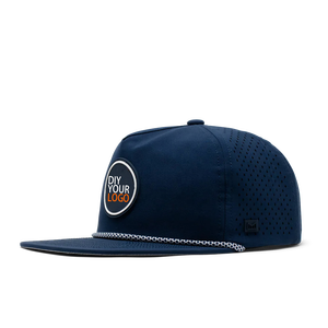 Mode Custom Logo Flache Krempe Baseball kappe Atmungsaktive wasserdichte PVC Kapitel Casual Hip Hop Hut - Product Image 2