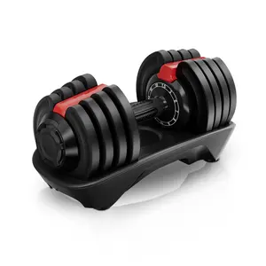 Alles In Één Ontwerp Nieuwe Dumbbell Womens Gewichten Snelle Auto Dames Verstelbare Dumbbells Stappen Selecteer 18Kg