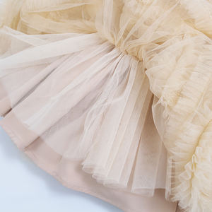 Robe de princesse royale haut de gamme pour bébés filles, idéale pour les fêtes d'anniversaire, prix d'usine - Product Image 3