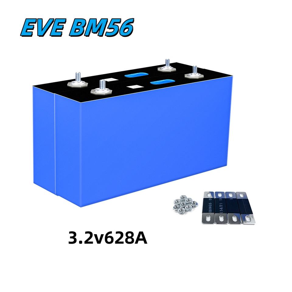 EVE Mb56 3.2V LiFePO4 Battery 628Ah - 12000 Cycles, Ideal for Renewable ...