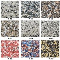 Epoxid-Bodenflakes Leuchtend im Dunkeln Direkt vom Hersteller Photolumineszente Chips Leuchtende Dekorative Flocken für Terrasse Einfahrt Bodenbelag