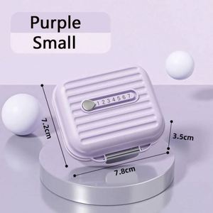 Pastillero Semanal Compacto Multifuncional Clásico con Diseño de Cierre para Viajes al Aire Libre y Uso Multipropósito - Product Image 6