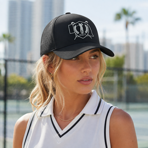 Casquette de golf six panneaux avec logo brodé en silicone, impression personnalisée, haute qualité, faible MOQ, snapback, bande anti-transpiration, évacuation de l'humidité - Product Image 6