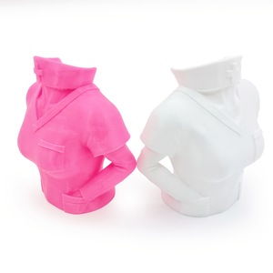 Porte-stylos grande capacité au design uniforme d'infirmière, bac de rangement de bureau pour médecins et infirmières, articles en plastique - Product Image 5
