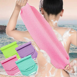 Ceinture exfoliante pour le corps en plastique tendance DS, très vendue, avec une longue bande de traction dorsale pour adultes - Product Image 3