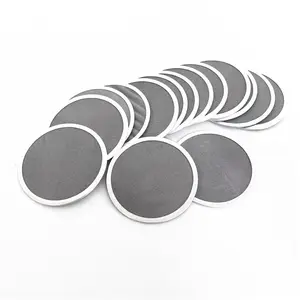 50 25 20 10 micron round stainless steel screen filter metal mesh disc