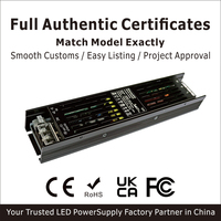 Fuente de Alimentación LED Regulable Triac HRGS OEM, PF0.5-0.6, Eficiencia 80%, Montaje en Gabinete Oculto, Larga Duración MTBF 50000H