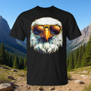 Camiseta gráfica con diseño de gafas de sol Eagle, unisex, talla para adultos M L XL XXL - Product Image 3