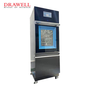 Équipement de laboratoire de chimie Drawell LW8568AD avec écran LCD couleur, support à 4 niveaux et condenseur à 93 degrés pour verrerie - Product Image 3