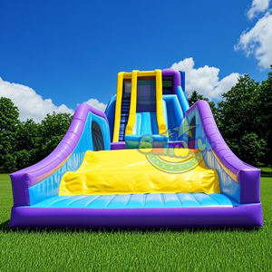 Tobogán <span class=keywords><strong>de</strong></span> <span class=keywords><strong>agua</strong></span> inflable <span class=keywords><strong>de</strong></span> tamaño adulto loco, juego <span class=keywords><strong>de</strong></span> tobogán extremo inflable, tobogán <span class=keywords><strong>de</strong></span> <span class=keywords><strong>agua</strong></span> con borde inflable para adultos - Product Image 2