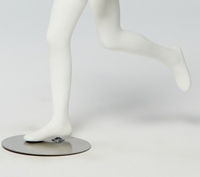 Mannequin enfant en fibre de verre grandeur nature avec tête, pour vitrine, modèle européen original