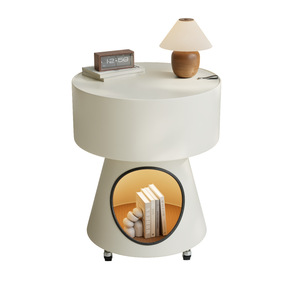 Tavolino Creativo a Forma di Cuccia per Gatti: Tavolino da Caffè Portatile con Ruote per Soggiorno, Divano o Camera da Letto - Product Image 6