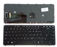 NOUVEAU Pour HP Elitebook 840 G1 850 G1 840 G2 Clavier Espagnol Latin Backlit Point Silver Notebook Clavier d'ordinateur portable