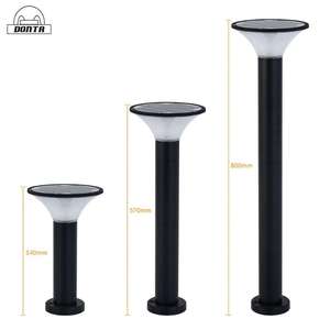 Lampes solaires LED intelligentes étanches IP65 à capteur de lumière, 6000K lumière du jour, en alliage d'aluminium, garantie 3 ans, vente chaude - Product Image 1