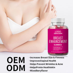 Частная торговая марка, увеличение груди, лифтинг и укрепляющий без сахара, Pueraria Lobata, Ферментные жевательные мармеладки, папайи - Product Image 4