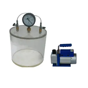 Vacuum Desiccator with vacuum pump