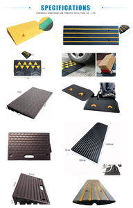 Rampe en caoutchouc antidérapante robuste pour la maison, l'entrepôt commercial, fauteuil roulant, <span class=keywords><strong>voiture</strong></span>, poussette, <span class=keywords><strong>seuil</strong></span> accessible, <span class=keywords><strong>chargement</strong></span> - Product Image 4