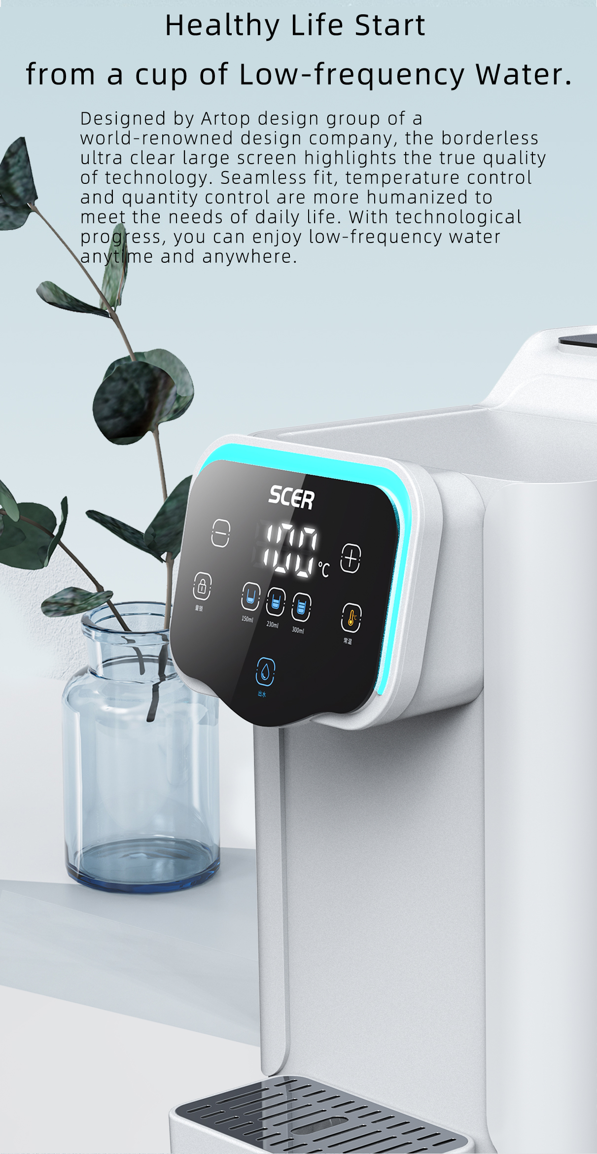 浄水器・整水器 OlyMall MRET Molecular Quantum Resonator MRET Quantum Resonance Low Frequency Water Machine - 0.96T Thz