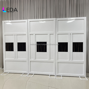 Nuevo Soporte Metálico para Telón de Fondo LEDA, Marco de Pared con Flores Grandes, Fondo para Bodas, Decoración Creativa para Bodas - Product Image 4