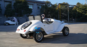 รถชมวิวไฟฟ้าขนาดเล็ก 4 ล้อ รุ่น HYS สีสั่งทำพิเศษ สำหรับนักท่องเที่ยว แบบเปิดประทุน 2 ที่นั่ง รับประกัน 2 ปี - Product Image 3