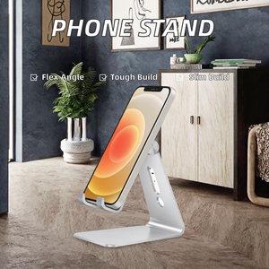 Support de téléphone portable universel pliable multi-angle en aluminium pour table, prix d'usine en gros - Product Image 6