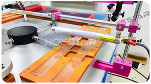 Macchina da stampa righello in plastica e legno da 60cm righello dritto Srigraphe stampa serigrafia Rotari Uv righello stampante - Product Image 3