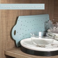 Protector Antisalpicaduras Plegable de Silicona Ecológica y Acero Inoxidable de Alta Resistencia para Sartenes de 10 y 12 Pulgadas, Multiusos