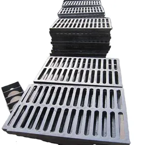 Cast iron drain grilles and frames suitable for sewers Farm and terrace