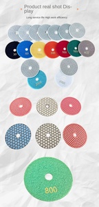 Bán Hot Kim Cương Đá đánh bóng <span class=keywords><strong>Buffing</strong></span> <span class=keywords><strong>Pads</strong></span> 4inch len chất liệu cho xe cơ quan OEM tùy chỉnh hỗ trợ - Product Image 2