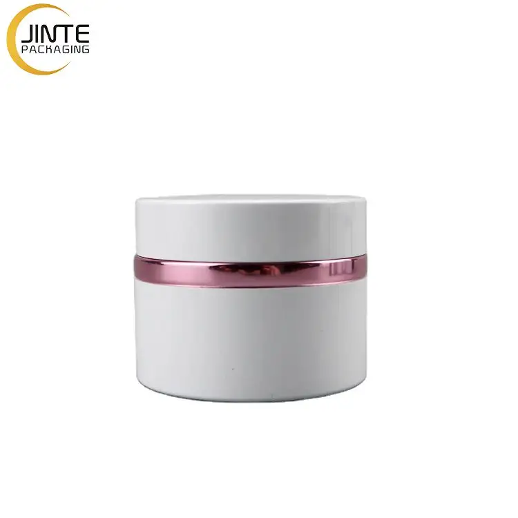 15ml 30ml 50ml Empty Double Wall Aluminum Jar Nail Polish Cosmetic Jar Pot for UV Nail Gel Packaging Jar